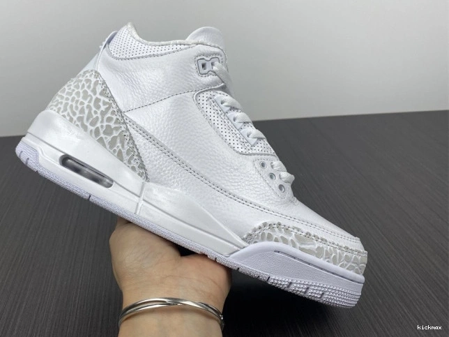 Rep MAX 3 PS Retro 429487-111 Jordan Air 'Triple White' 0822